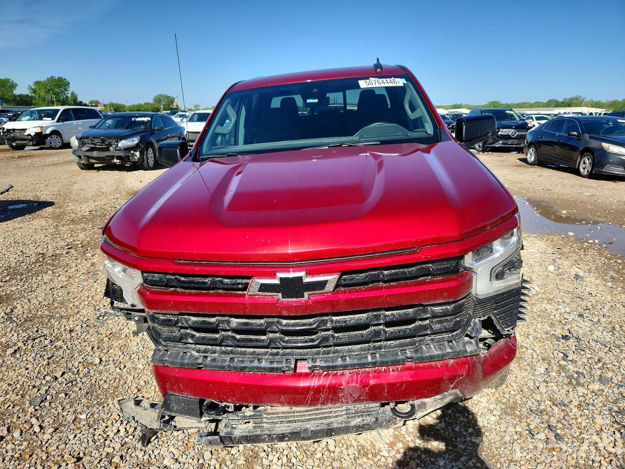 2023 Chevrolet Silverado VIN 1GCUDEED3PZ305433 COPART salvage auction — Front End, KS - CERT OF TITLE-SALVAGE, sold $19,400 on 2026-07-09 (photo 5)