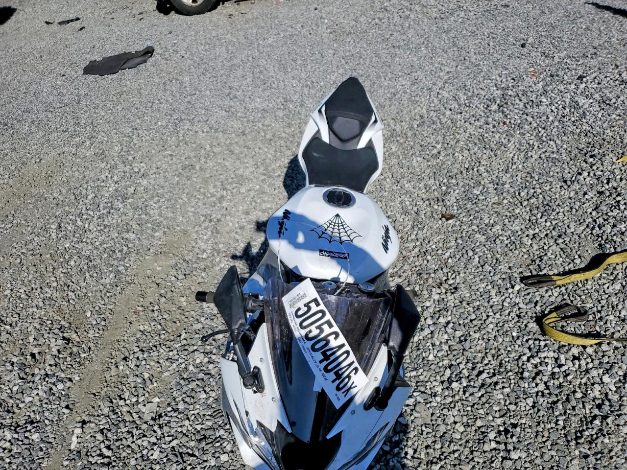 2021 Kawasaki ZX636 VIN JKBZXJH11MA008393 COPART salvage auction — Front End, SC - CERT OF TITLE-SALVAGE, sold $3,550 on 2026-07-02 (photo 5)