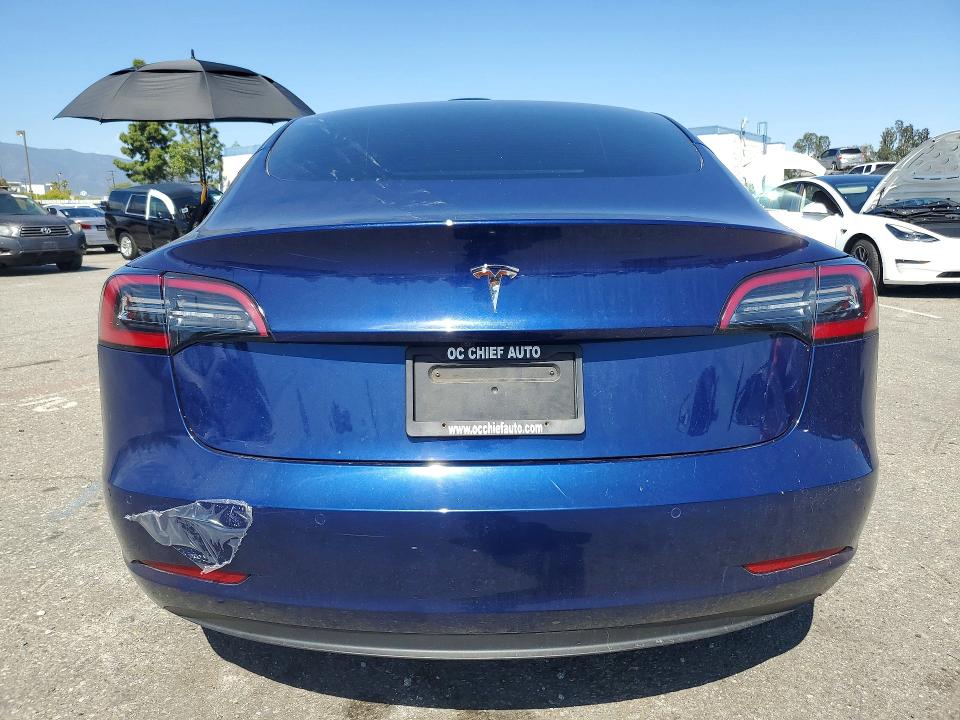 2022 Tesla Model 3 VIN 5YJ3E1EA5NF356247 COPART salvage auction — SIDE, Ca - Salvage Certificate, sold $7,900 on 2026-07-30 (photo 6)