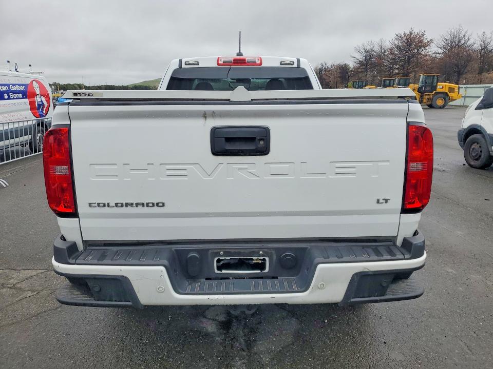 2022 Chevrolet Colorado VIN 1GCHSCEA7N1246884 COPART salvage auction — SIDE, Tx - Certificate Of Title, sold $11,700 on 2026-07-30 (photo 6)