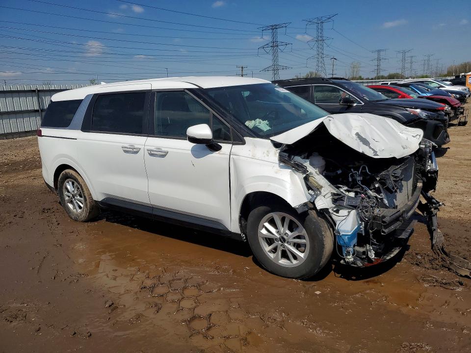 2024 Kia Carnival VIN KNDNB4H38R6389776 COPART salvage auction — FRONT END, WV - SALVAGE CERTIFICATE, sold $7,200 on 2026-07-30 (photo 4)