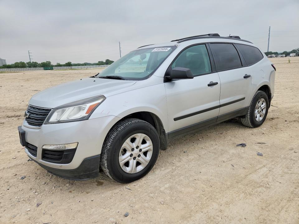 2017 Chevrolet Traverse VIN 1GNKRFED0HJ261851 COPART salvage auction — FRONT END, Tx - Salvage Vehicle Title, sold $1,700 on 2026-07-02 (photo 1)