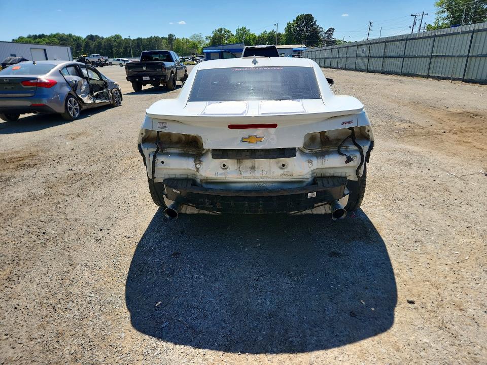 2015 Chevrolet Camaro VIN 2G1FD1E38F9301422 COPART salvage auction — REAR END, La - Cert Of Title-Salvage, sold $2,750 on 2026-07-09 (photo 6)