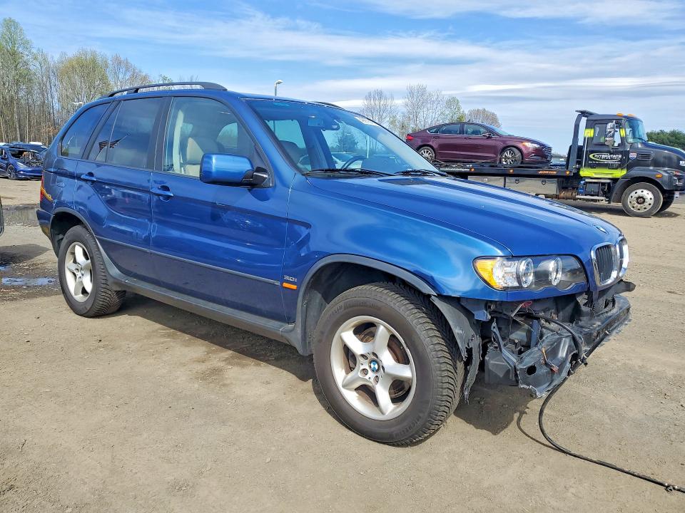 2003 BMW X5 VIN 5UXFA53593LP27294 COPART salvage auction — FRONT END, Ct - Bill Of Sale-Salvage, sold $475 on 2026-07-09 (photo 4)