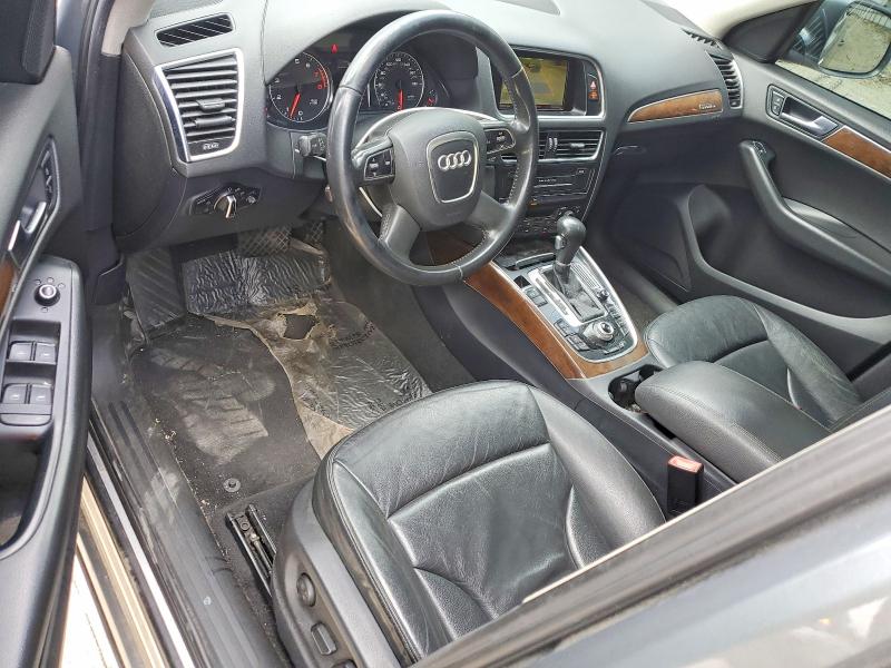 2010 Audi Q5 VIN WA1LKAFP1AA089410 COPART salvage auction — FRONT END, Va - Cert Of Title - Salvage, sold $100 on 2026-07-28 (photo 8)