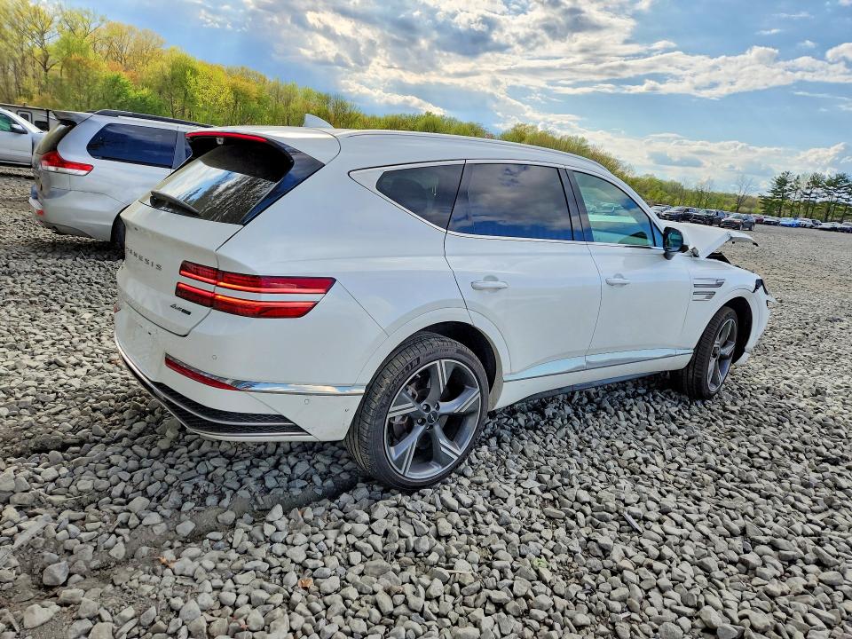 2025 Genesis Gv80 VIN KMUHEESC9SU273424 COPART salvage auction — FRONT END, Id - Salvage Certificate Of Title, sold $16,200 on 2026-08-03 (photo 3)