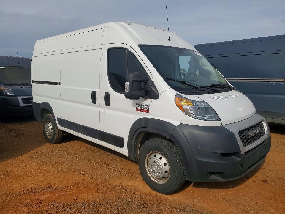 2019 Ram Promaster 2500 VIN 3C6TRVCG7KE516026 COPART salvage auction — NORMAL WEAR, Nc - Dealer Only Clean Title (P), sold $4,800 on 2026-07-08 (photo 4)
