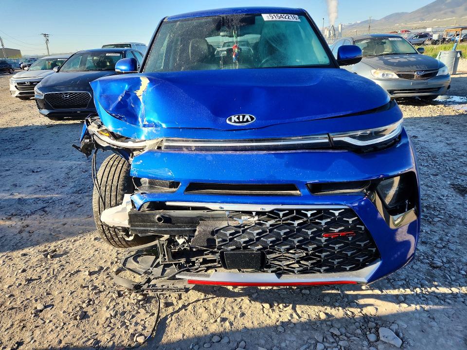 2020 Kia VIN KNDJ53AF3L7107386 COPART salvage auction — FRONT END, Ut - Salvage Certificate, sold $2,950 on 2026-07-07 (photo 5)