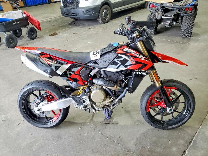 2025 Ducati Hypermotard VIN ZDMBAS2N7SB004200 COPART salvage auction — UNDERCARRIAGE, Or - Salvage Title Certificate, sold $6,500 on 2026-07-02 (photo 1)