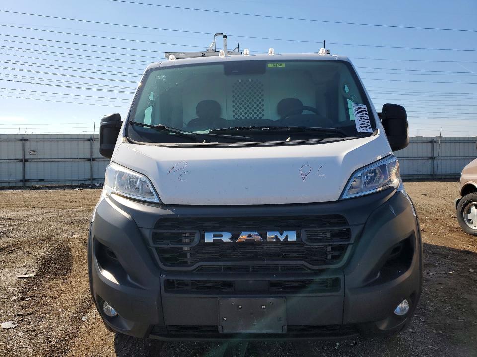 2023 Ram Promaster city VIN 3C6LRVVG4PE529692 COPART salvage auction — REAR END, Il - Salvage Certificate, sold $7,900 on 2026-07-09 (photo 5)