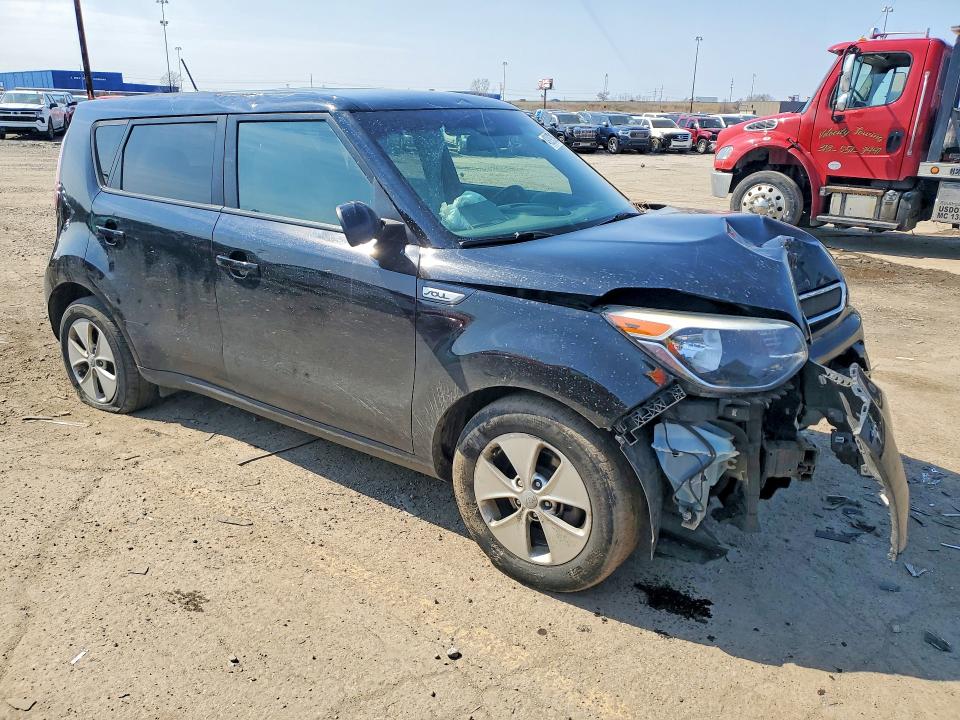 2016 Kia Soul VIN KNDJN2A29G7279872 COPART salvage auction — FRONT END, MI - SCRAP-BILL OF SALE, sold $475 on 2026-07-02 (photo 4)