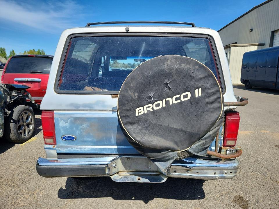 1989 Ford Bronco VIN 1FMCU14T5KUC50398 COPART salvage auction — REAR END, Or - Cert Of Title-Reconstructed, sold $650 on 2026-07-07 (photo 6)