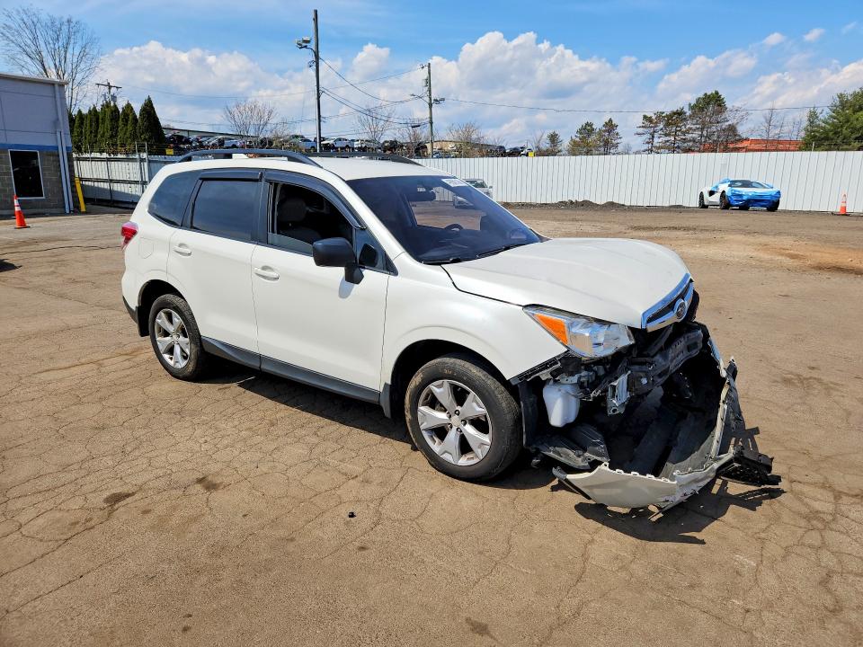 2016 Subaru Forester VIN JF2SJABC1GH501656 COPART salvage auction — FRONT END, Ct - Cert Of Title-Salvage, sold $975 on 2026-07-31 (photo 4)