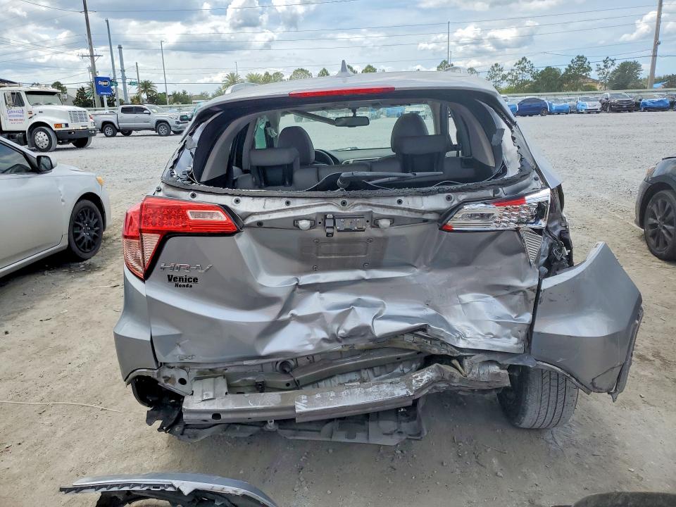 2018 Honda Hr-v VIN 3CZRU5H77JM705218 COPART salvage auction — REAR END, Fl - Cert Of Title Slvg Rebuildable, sold $2,750 on 2026-07-31 (photo 6)