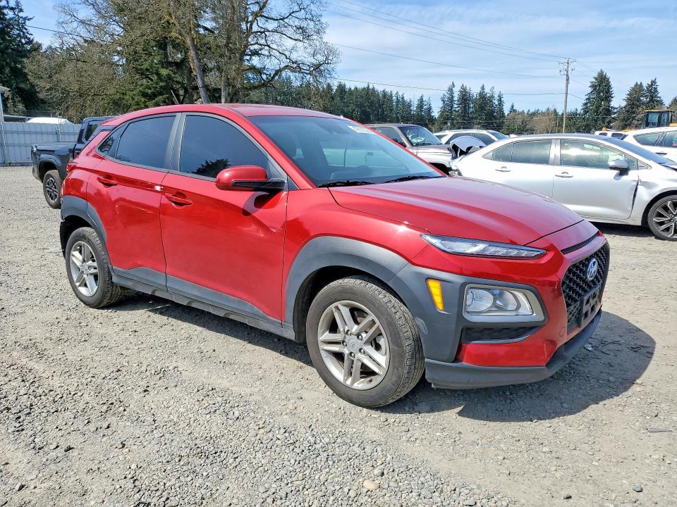 2021 Hyundai Kona VIN KM8K1CAA9MU691425 COPART salvage auction — REAR END, Wa - Bill Of Sale, sold $2,900 on 2026-07-07 (photo 4)
