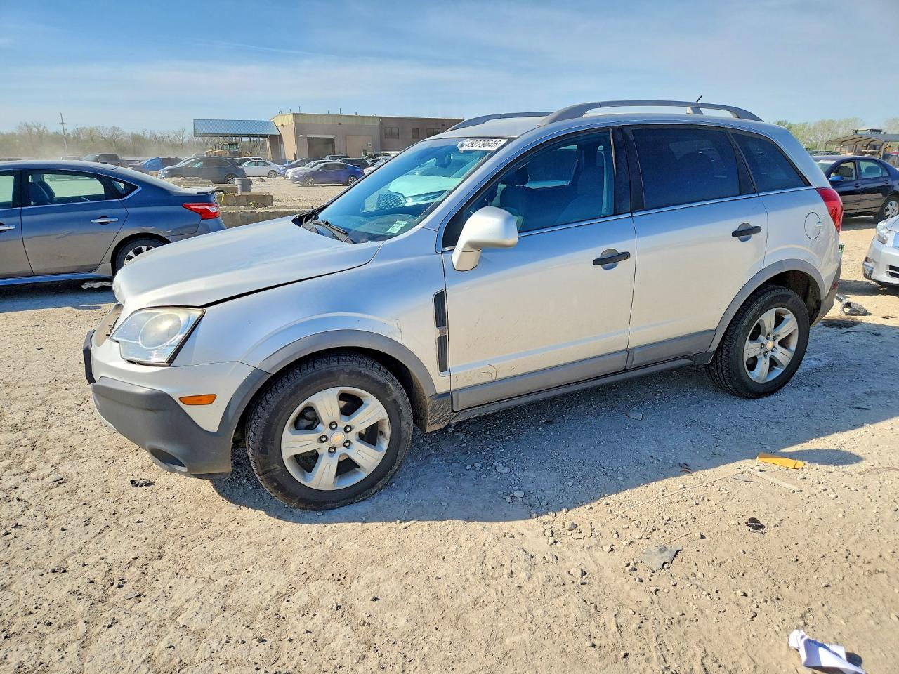 2014 Chevrolet Captiva VIN 3GNAL2EK5ES622103 COPART salvage auction — Front End, KS - CERT OF TITLE-SALVAGE, sold $675 on 2026-07-09 (photo 1)