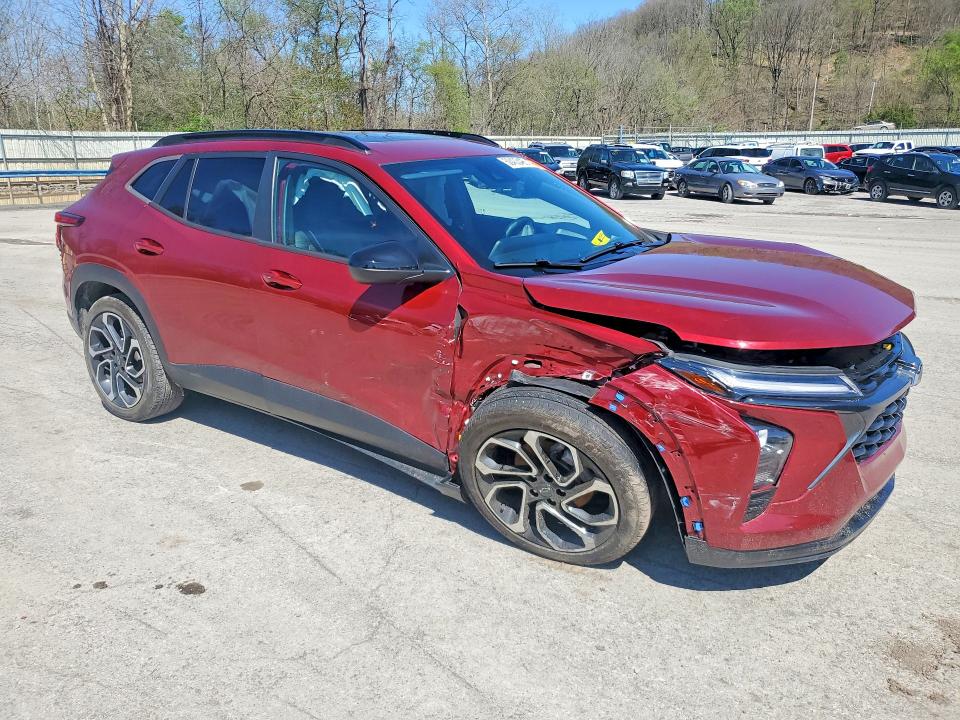 2024 Chevrolet Trax VIN KL77LJE21RC033684 COPART salvage auction — FRONT END, Oh - Cert Of Title-Salvage, sold $5,400 on 2026-07-16 (photo 4)