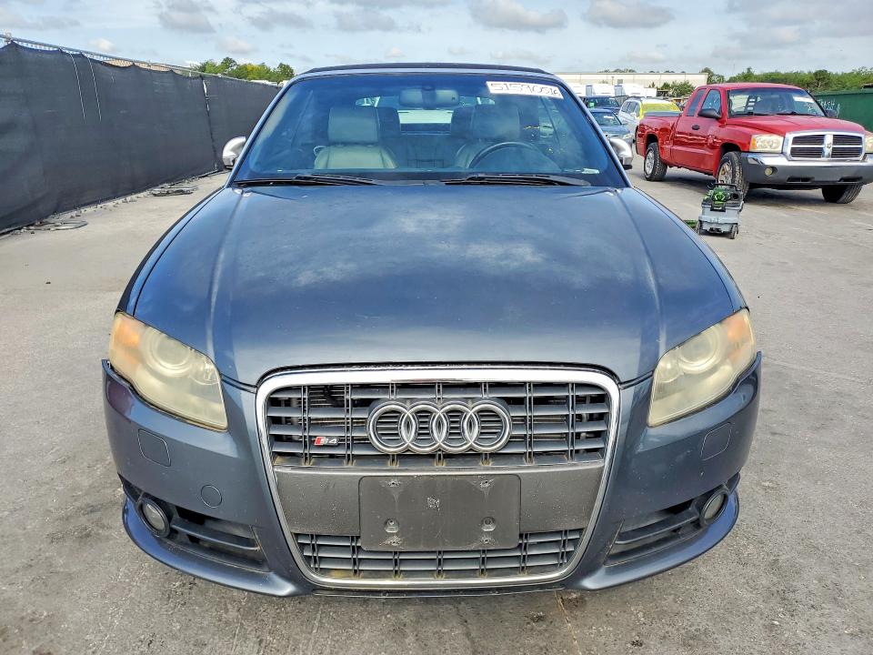 2008 Audi S4 VIN WUARL48H08K900156 COPART salvage auction — REAR END, Fl - Cert Of Title Slvg Rebuildable, sold $375 on 2026-07-23 (photo 5)
