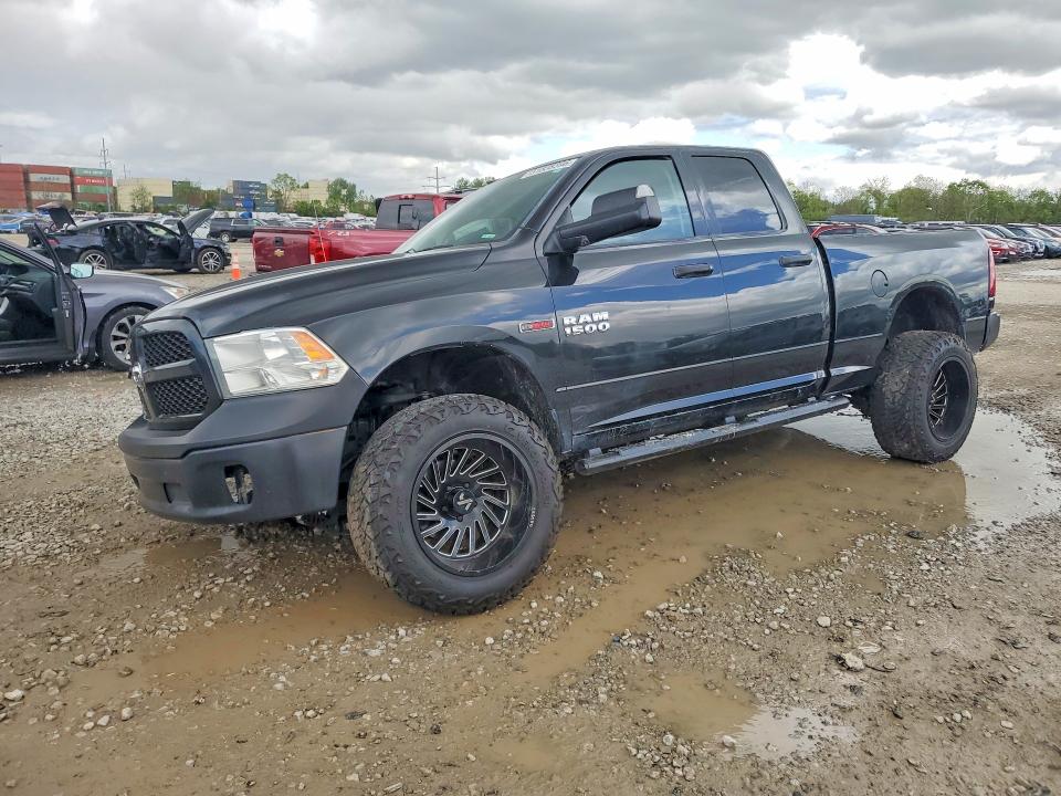 2016 Ram 1500 VIN 1C6RR7FM4GS220733 COPART salvage auction — FRONT END, Oh - Cert Of Title-Salvage, sold $4,550 on 2026-07-02 (photo 1)