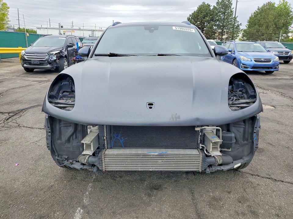2021 Porsche Macan VIN WP1AA2A54MLB09619 COPART salvage auction — FRONT END, Co - Public - Salvage Title, sold $275 on 2026-07-30 (photo 5)