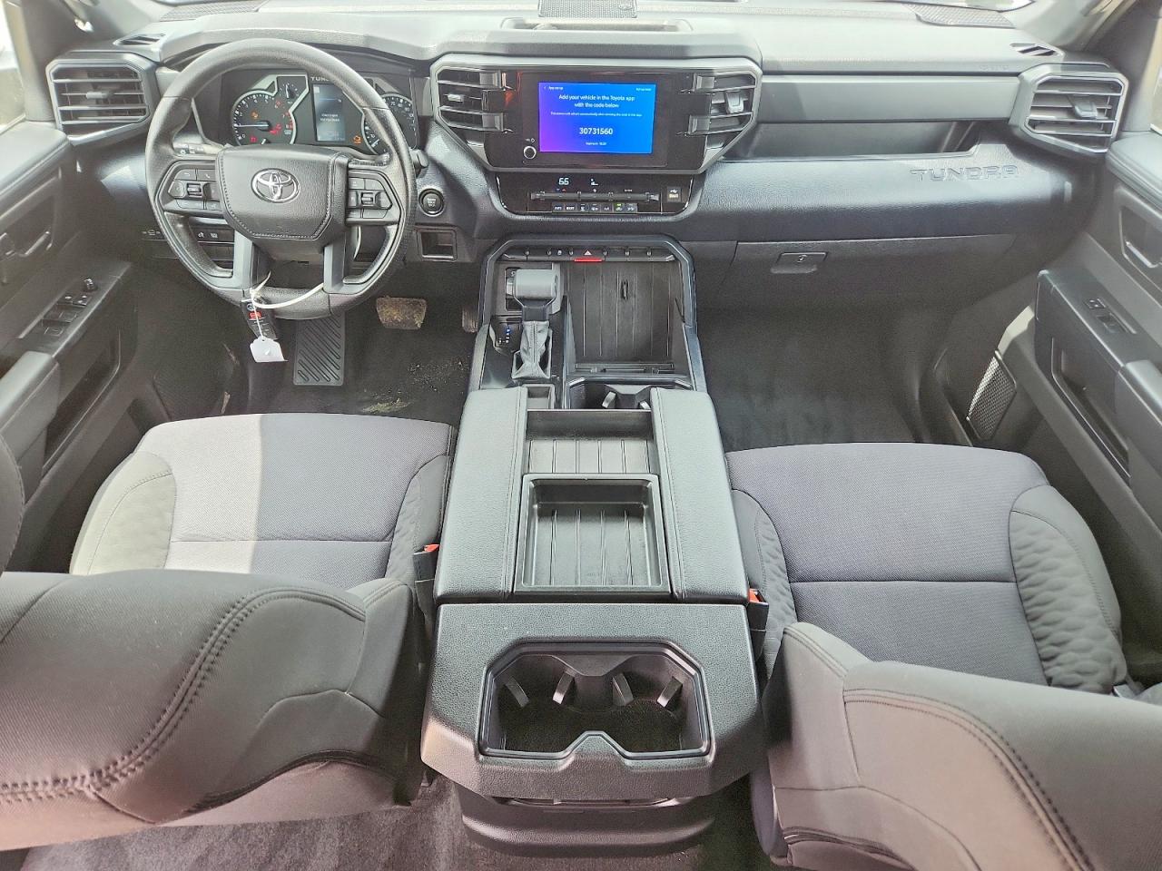 2026 Toyota Tundra VIN 5TFKB5AB4TX052680 COPART salvage auction — Front End, TX - SALVAGE VEHICLE TITLE, sold $13,800 on 2026-05-12 (photo 8)