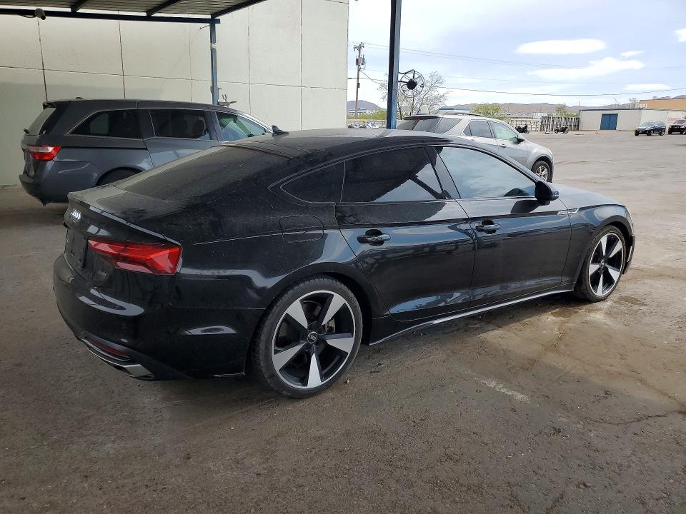 2020 Audi A5 VIN WAUCNCF50LA009554 COPART salvage auction — MINOR DENT/SCRATCHES, Ca - Certificate Of Title, sold $9,600 on 2026-07-17 (photo 3)