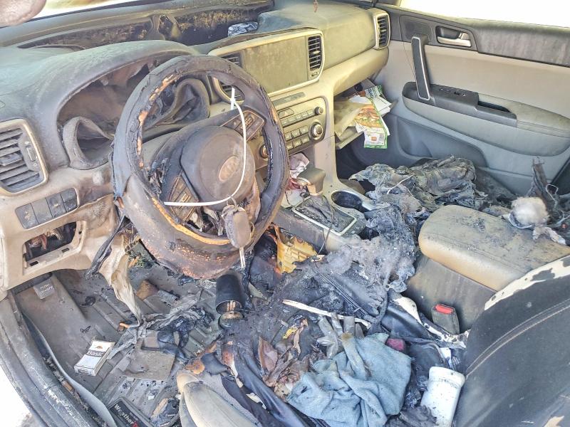 2022 Kia Sportage VIN KNDPM3AC5N7969210 COPART salvage auction — BURN, Tn - Salvage Certificate, sold $350 on 2026-07-30 (photo 8)