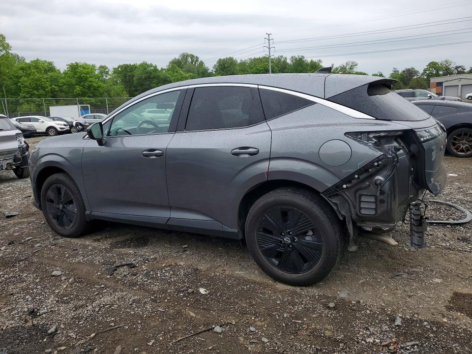 2025 Nissan Murano VIN 5N1AZ3BS3SC103114 COPART salvage auction — REAR END, Md - Cert Of Salvage > 75% Damage, sold $7,800 on 2026-07-21 (photo 2)