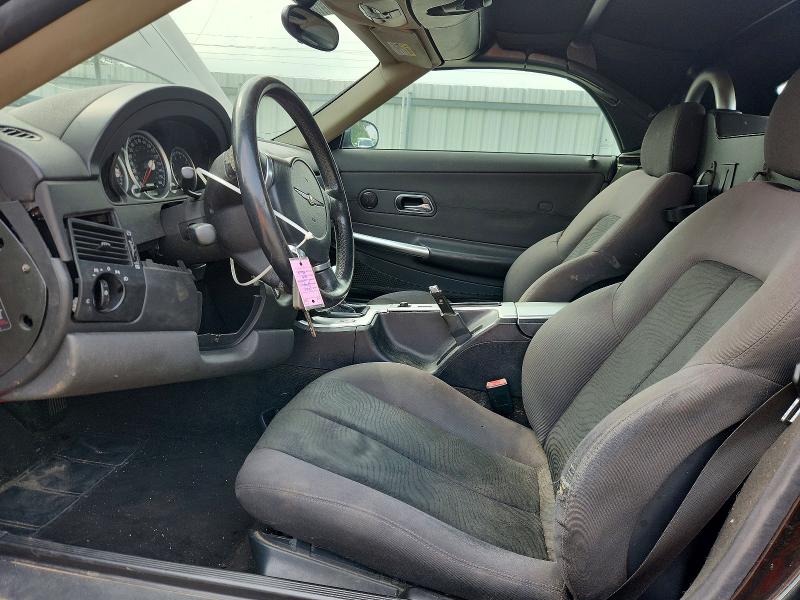 2005 Chrysler Crossfire VIN 1C3AN55L45X058539 COPART salvage auction — MINOR DENT/SCRATCHES, Ar - Cert Of Title-Salvage (P), sold $1,300 on 2026-07-09 (photo 7)