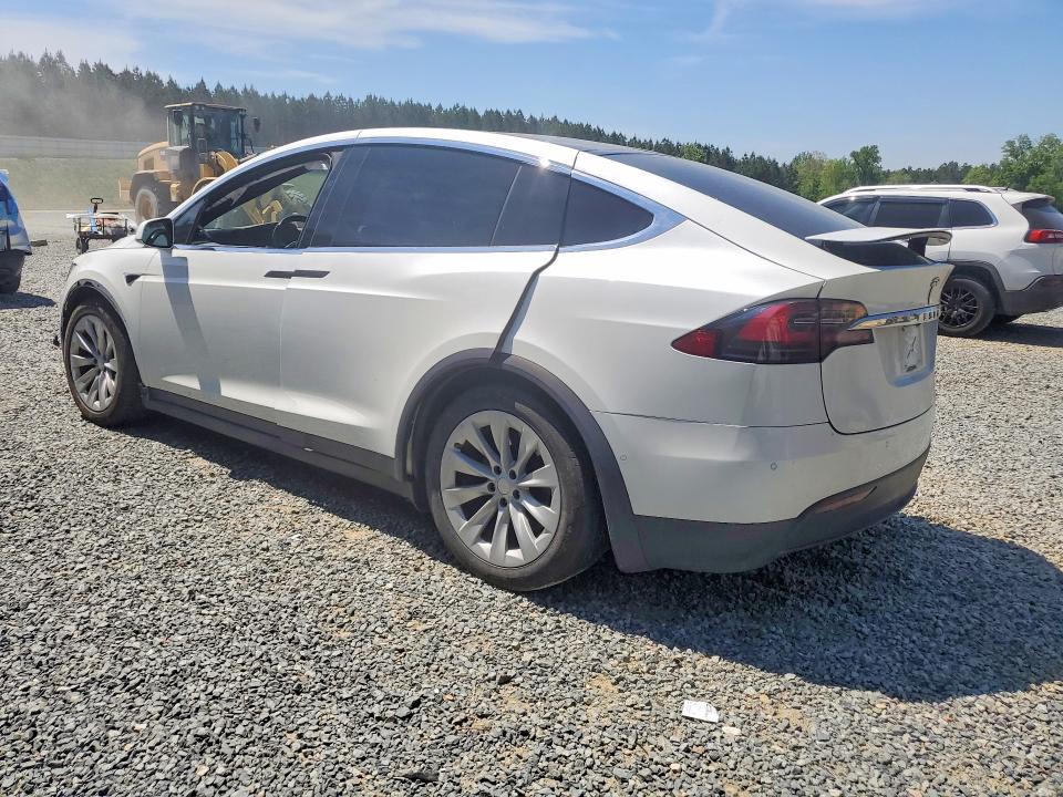 2020 Tesla Model x VIN 5YJXCAE22LF271752 COPART salvage auction — FRONT END, Nc - Salvage Certificate Of Title, sold $10,500 on 2026-07-09 (photo 2)