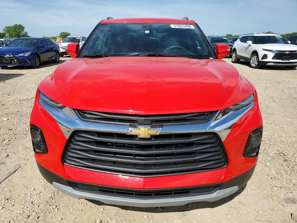 2022 Chevrolet Blazer VIN 3GNKBHR4XNS124842 COPART salvage auction — HAIL, Ks - Cert Of Title-Salvage, sold $11,300 on 2026-07-30 (photo 5)