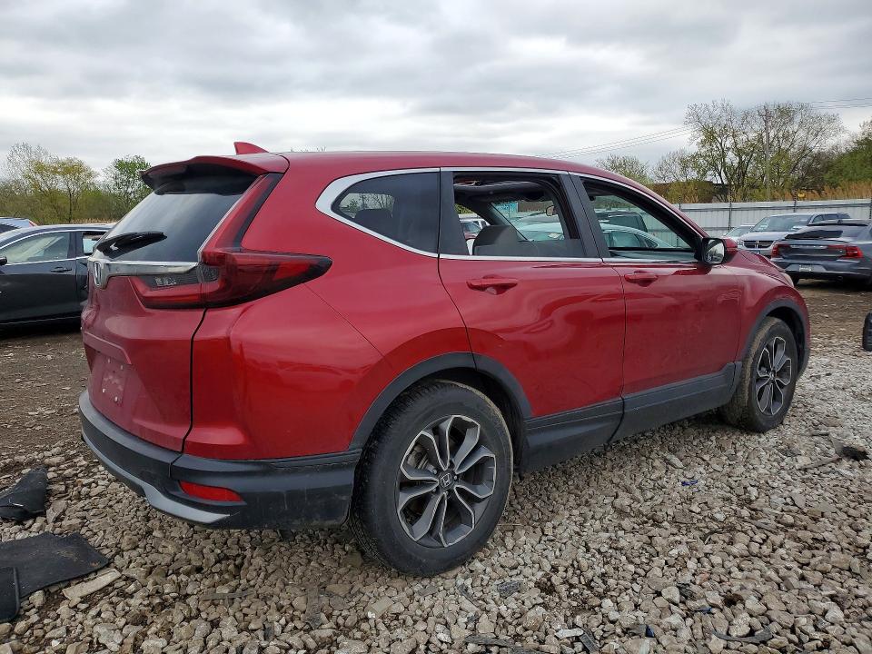 2021 Honda Cr-v VIN 5J6RW1H52MA012902 COPART salvage auction — VANDALISM, Il - Salvage Certificate, sold $13,700 on 2026-07-29 (photo 3)