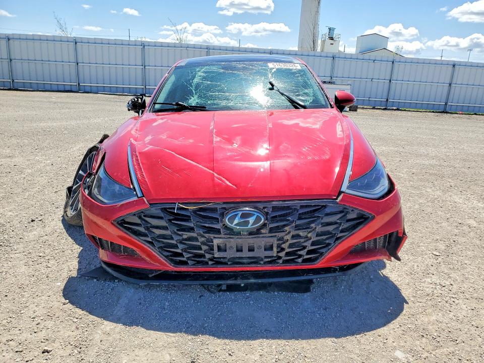 2020 Hyundai Sonata VIN 5NPEH4J28LH009736 COPART salvage auction — ROOF, Id - Salvage Certificate Of Title, sold $1,350 on 2026-07-08 (photo 5)