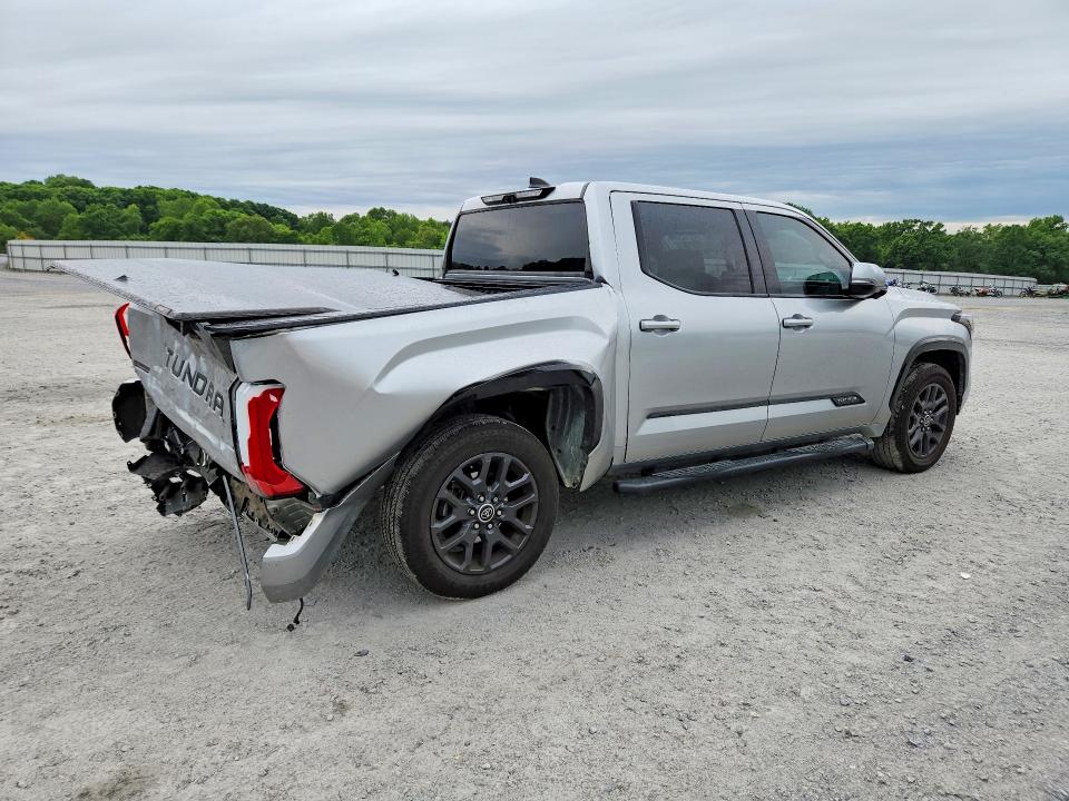 2023 Toyota Tundra VIN 5TFNA5AB5PX026983 COPART salvage auction — REAR END, Nc - Salvage Certificate Of Title, sold $17,000 on 2026-07-08 (photo 3)