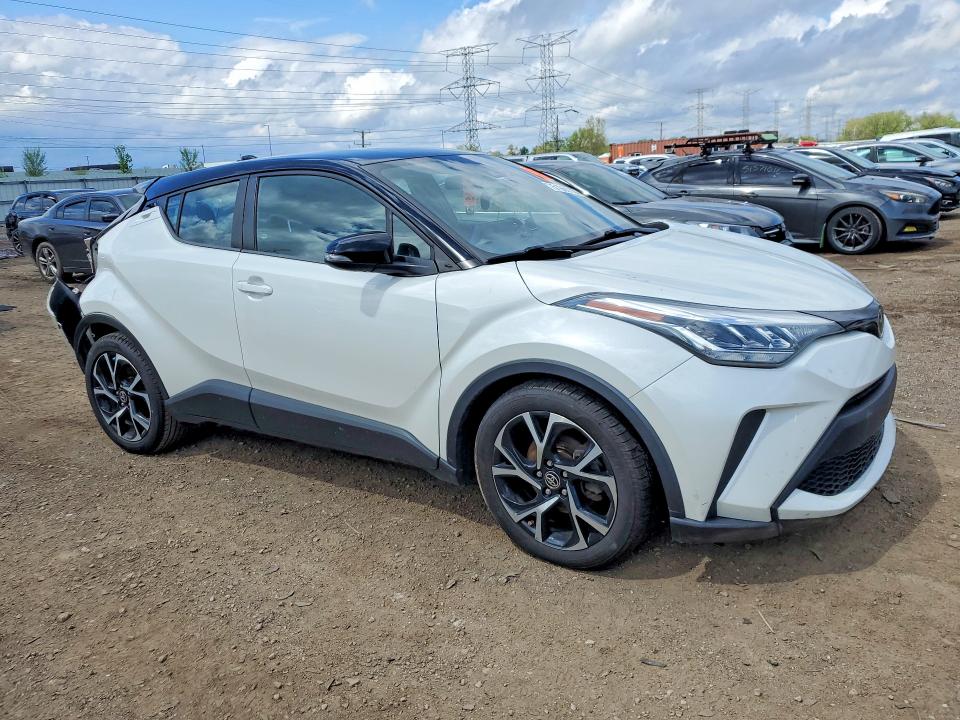2020 Toyota C-hr VIN NMTKHMBX5LR118144 COPART salvage auction — REAR END, IL - SALVAGE CERTIFICATE, sold $5,200 on 2026-07-02 (photo 4)