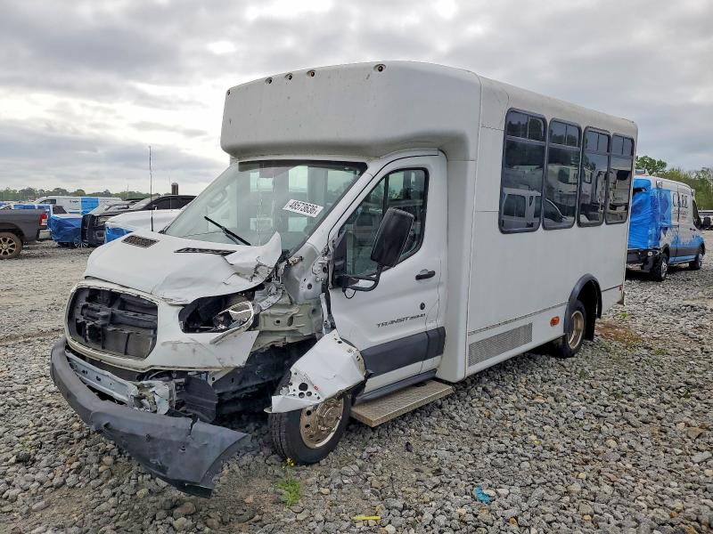 2018 Ford Transit VIN 1FDES8PM1JKB53611 COPART salvage auction — FRONT END, Al - Cert Of Title-Salvage Title, sold $1,300 on 2026-07-09 (photo 2)