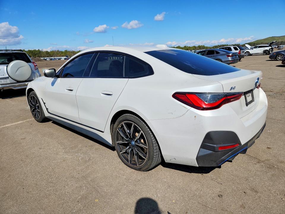 2022 BMW I4 VIN WBY73AW01NFM89305 COPART salvage auction — FRONT END, Salvage Title, sold $11,700 on 2026-07-08 (photo 2)