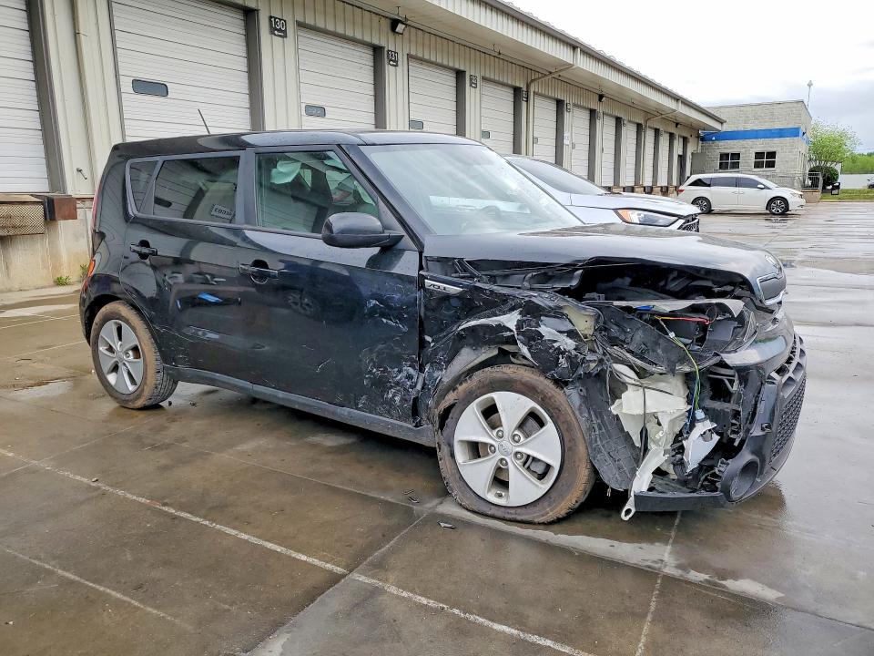 2016 Kia Soul VIN KNDJN2A24G7399546 COPART salvage auction — FRONT END, Ky - Cert Of Title-Salvage, sold $450 on 2026-07-27 (photo 4)