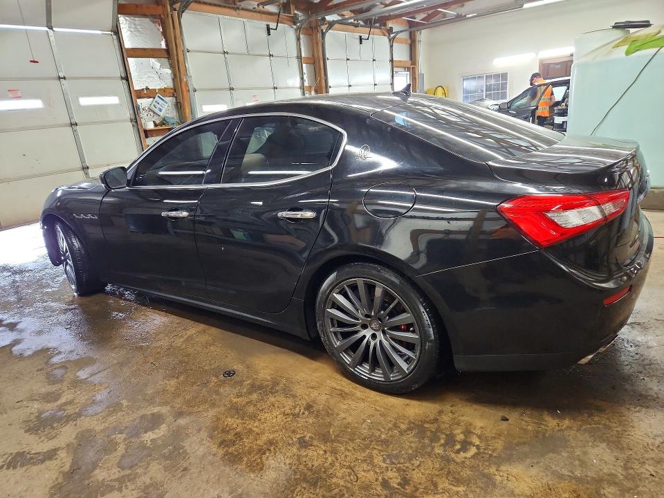 2017 Maserati Ghibli VIN ZAM57RSL6H1221519 COPART salvage auction — FRONT END, Il - Salvage Certificate, sold $2,050 on 2026-07-27 (photo 2)