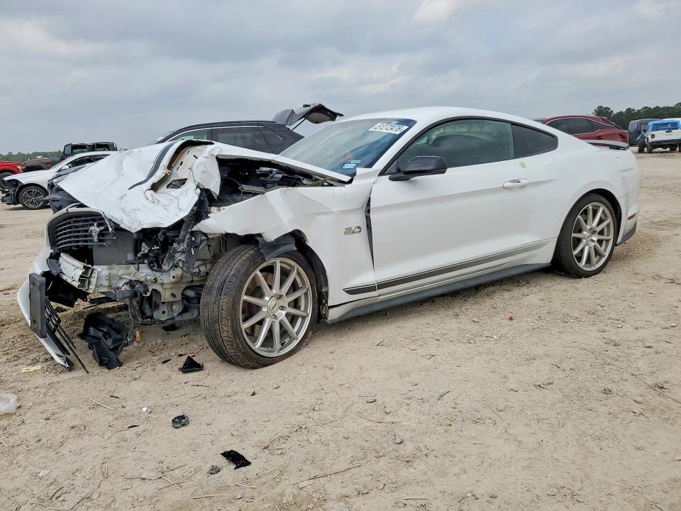 2016 Ford Mustang VIN 1FA6P8CF3G5298955 COPART salvage auction — FRONT END, TX - SALVAGE VEHICLE TITLE, sold $2,150 on 2026-07-10 (photo 1)