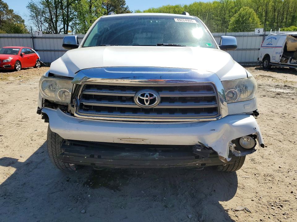 2015 Toyota Sequoia VIN 5TDDW5G14FS117453 COPART salvage auction — FRONT END, Va - Cert Of Title - Salvage, sold $6,500 on 2026-07-14 (photo 5)