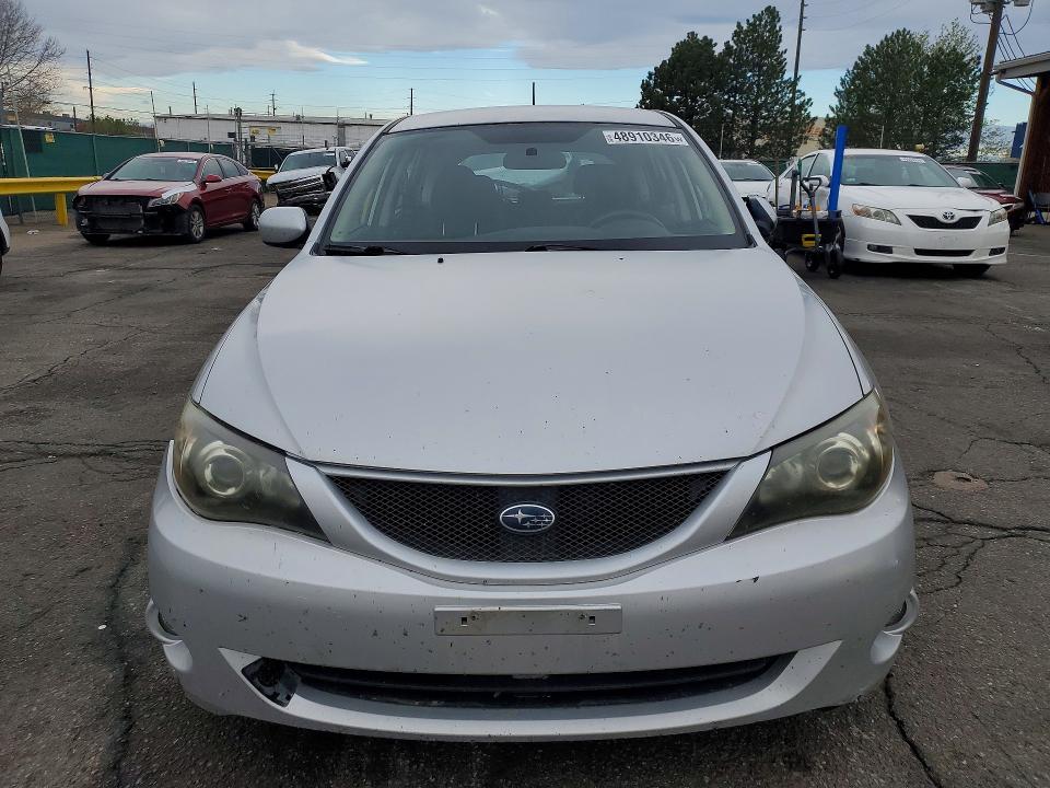 2008 Subaru Impreza VIN JF1GH61688H834792 COPART salvage auction — SIDE, Co - Bill Of Sale-Parts Only, sold $325 on 2026-07-09 (photo 5)