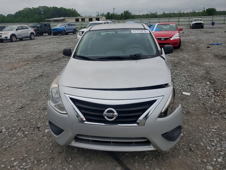 2015 Nissan Versa VIN 3N1CN7AP4FL807686 COPART salvage auction — FRONT END, Al - Cert Of Title-Salvage Title, sold $325 on 2026-07-02 (photo 5)