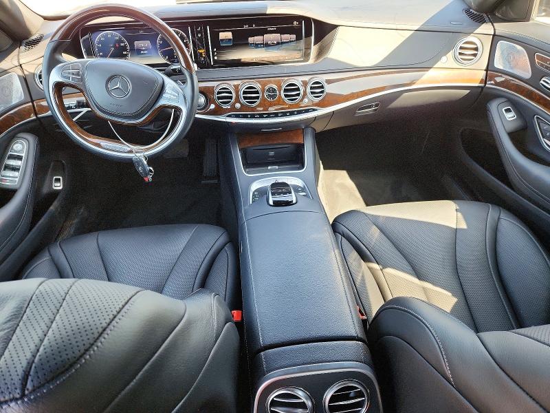 2015 Mercedes-benz S-klasse VIN WDDUG8FB6FA123198 COPART salvage auction — HAIL, Il - Salvage Certificate, sold $14,300 on 2026-07-08 (photo 8)