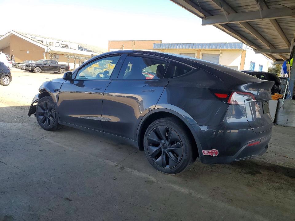 2024 Tesla Model y VIN 7SAYGAEE8RF100115 COPART salvage auction — FRONT END, Ca - Salvage Certificate, sold $12,200 on 2026-07-14 (photo 2)