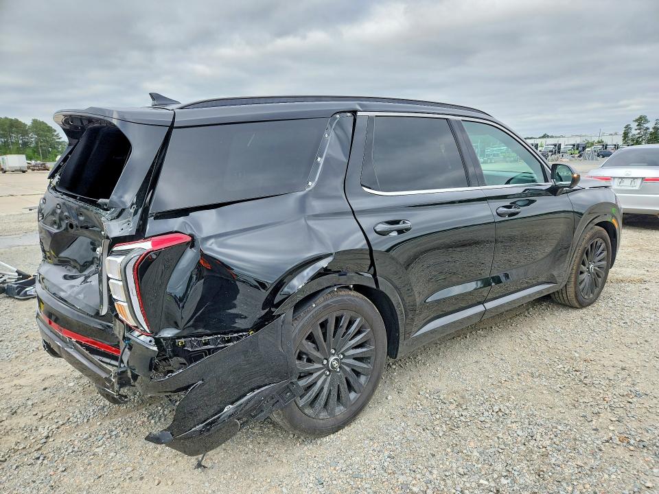 2025 Hyundai Palisade VIN KM8R7DGE7SU820546 COPART salvage auction — REAR END, Nc - Salvage Certificate Of Title, sold $300 on 2026-07-27 (photo 3)