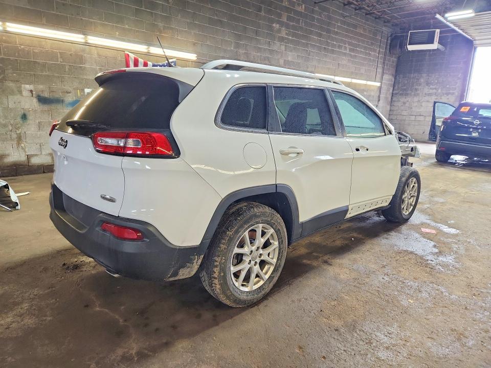 2014 Jeep Cherokee VIN 1C4PJMCS3EW226358 COPART salvage auction — FRONT END, Ny - Mv-907A Salvage Certificate, sold $775 on 2026-07-06 (photo 3)