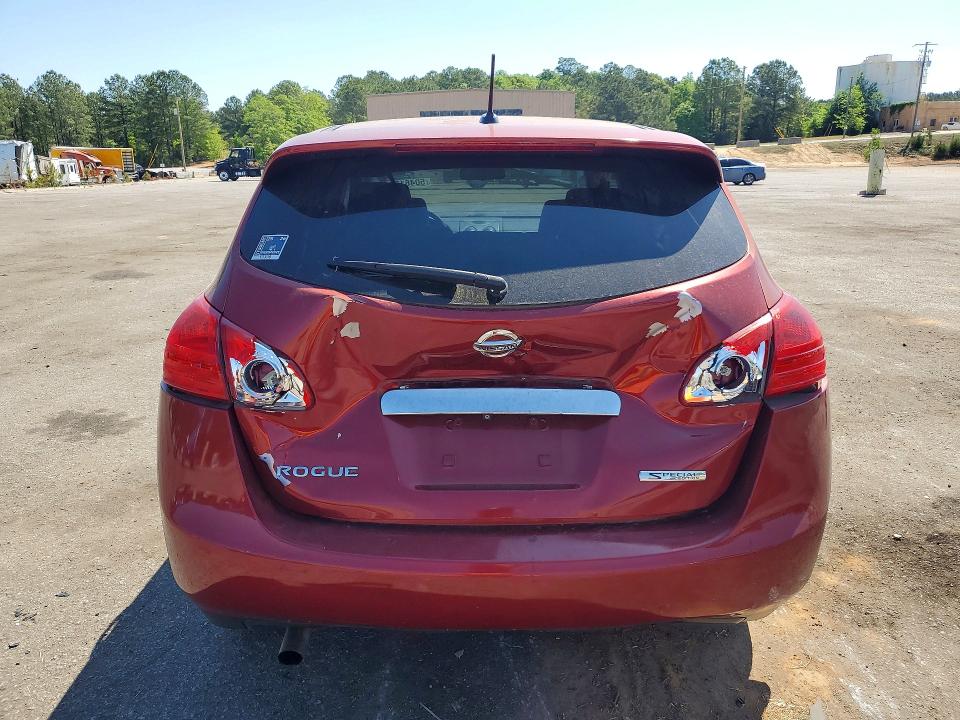 2012 Nissan Rogue VIN JN8AS5MT4CW283721 COPART salvage auction — REAR END, SC - CERT OF TITLE-SALVAGE, sold $400 on 2026-07-24 (photo 6)