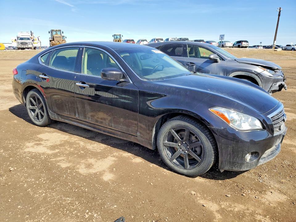 2012 Infiniti M VIN JN1AY1AR7CM580251 COPART salvage auction — SIDE, Ab - Bos - Salvage, sold $1,250 on 2026-07-21 (photo 4)