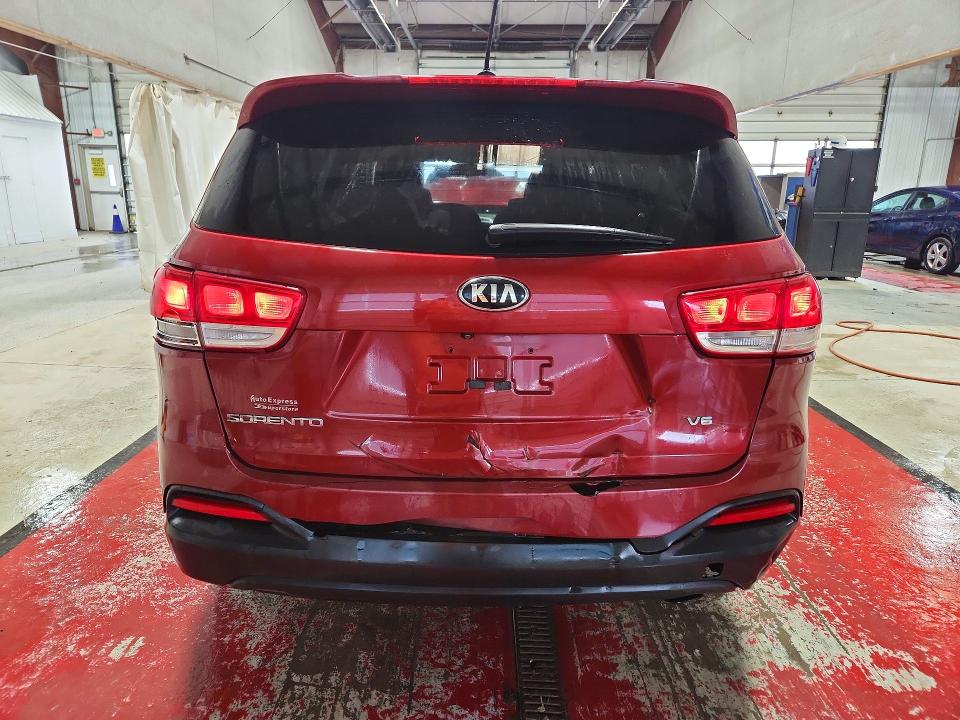 2016 Kia Sorento VIN 5XYPGDA5XGG131291 COPART salvage auction — FRONT END, Pa - Certificate Of Salvage, sold $725 on 2026-07-27 (photo 6)